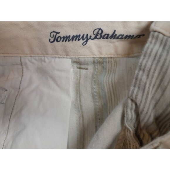 Tommy Bahama Striped Linen Blend Shorts Size 42 - Picture 7 of 8